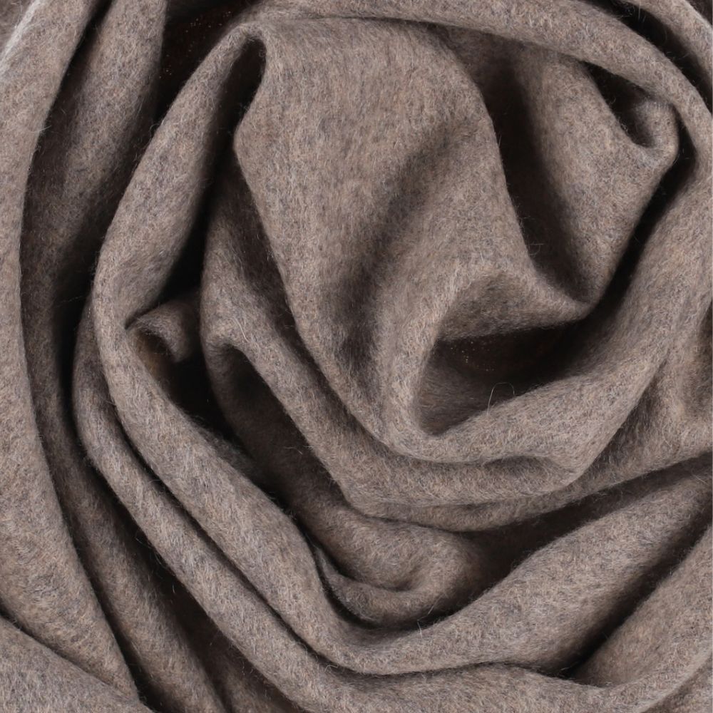 Bufanda gris beige de 100% cachemira para mujer París (2)